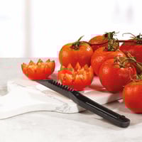 Spiral and V Tool Duo for Decorating Vegetables and Fruits