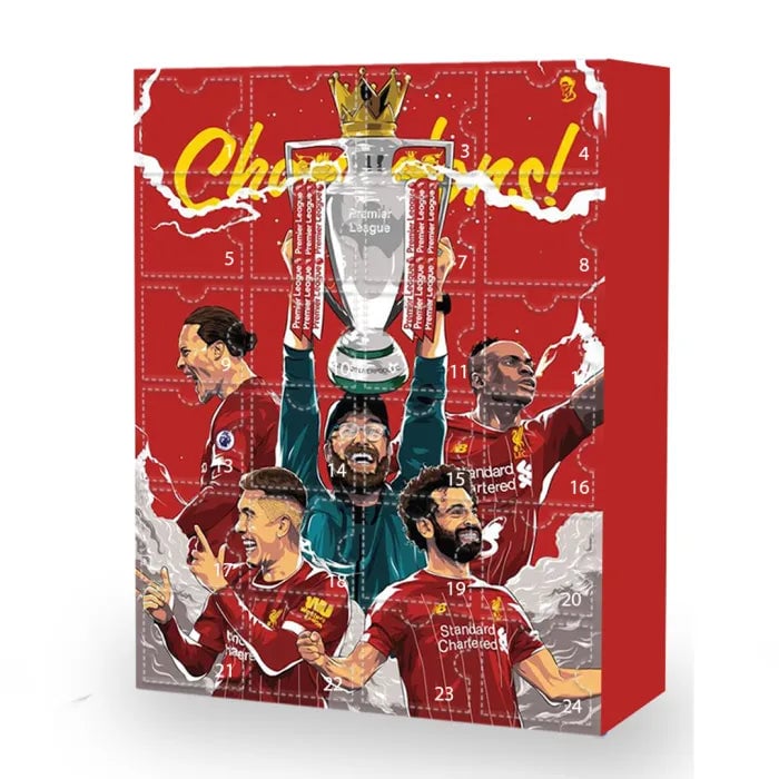 VORVERKAUF > Adventskalender des Liverpool Football Club – Der mit den 24 kleinen Türen