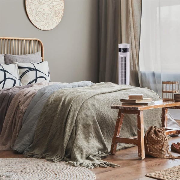 Portable Bladeless Floor Fans for Home