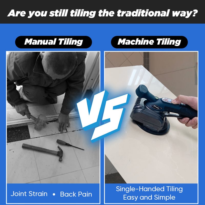 Saker Handheld Tile Tiling Machine