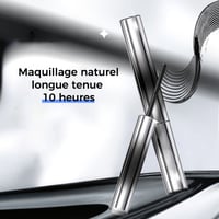Mascara en bouteille métallique imperméable et anti-taches