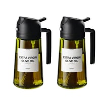 2 in 1 Glass Oil Sprayer & Dispenser