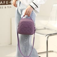 Funktioneller, leichter Nylon-Umhängetasche Mini-Rucksack für Damen