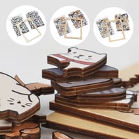 Tier-Stapelspiel Holzpuzzle Lernspielzeug Set