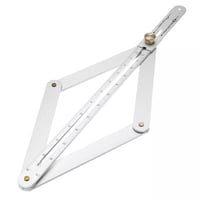 Winkelmesser aus Edelstahl