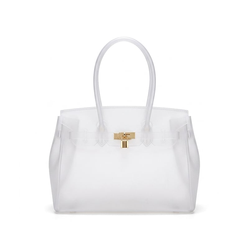 Transparent TPU Jelly Handbag