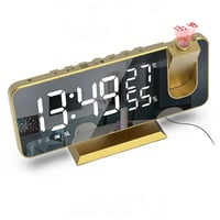 Aless™ Temperature & Humidity Multifunctional Radio Projection Alarm Clock