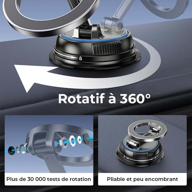 Support de téléphone à ventouse pour voiture