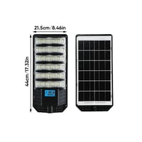 Solar-powered automatic sensor streetlights for courtyards