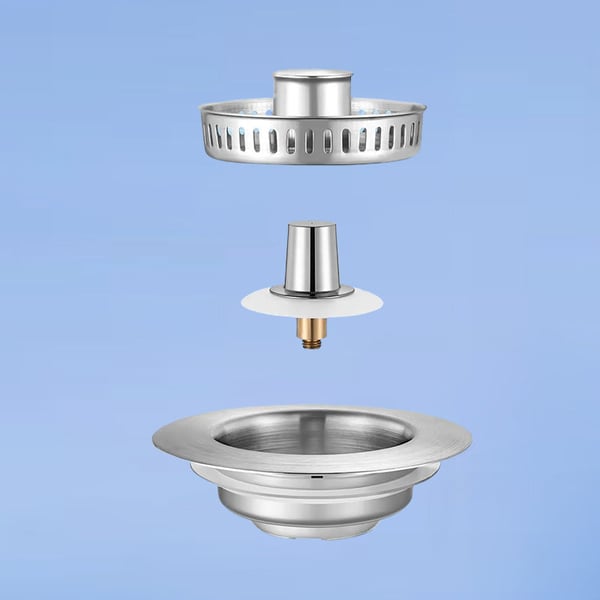 Uppgraderad 3-i-1 Kökshandfat Avloppssil