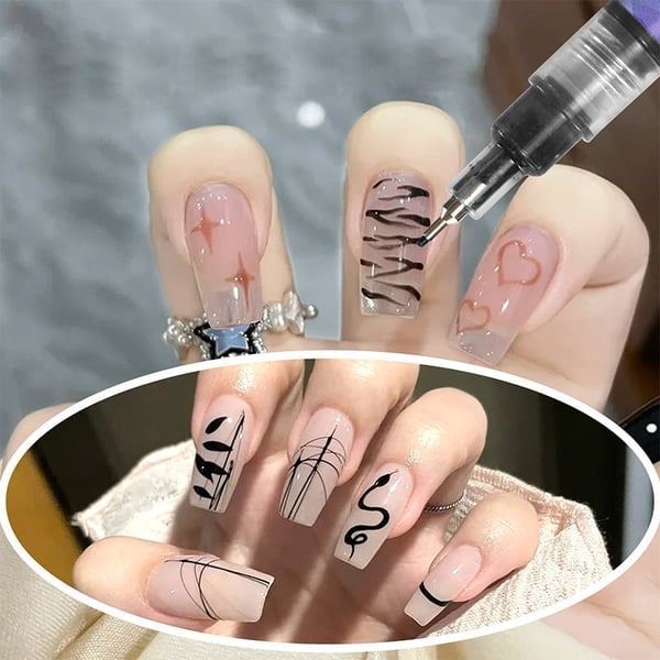 Saker® Nail Doodle Pen for DIY Nail Art