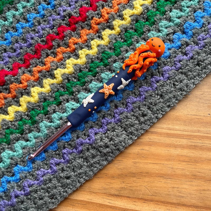 Regenboog Haaknaald