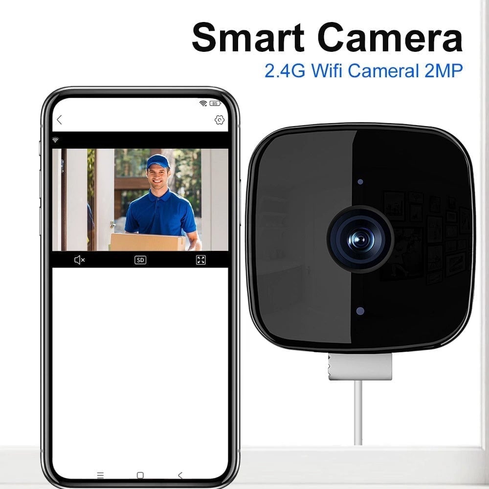 Smart 2K Window Security Camera