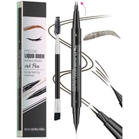 Stylo à sourcils 2 en 1 à double extrémité