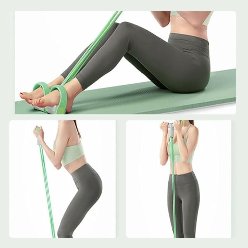 Multifunktionellt Elastiskt Yoga Motståndsband
