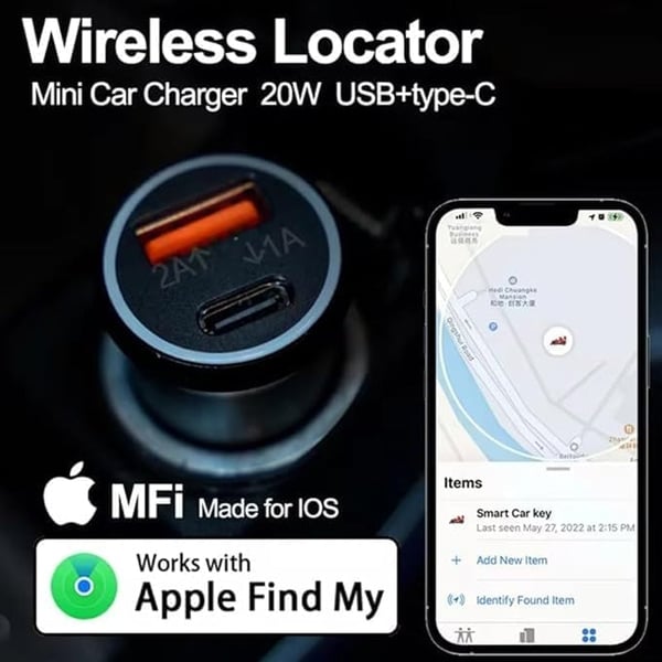 Car Charger GPS Locator Tracker