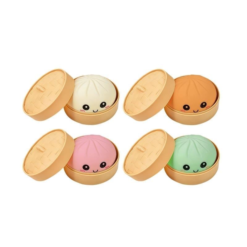 Steamed Bun Squishy Toy (Fun Squeeze Toy)