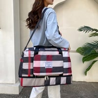 Faltbare Reisetasche mit Trocken-/Nasstrennung