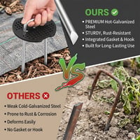 U-Shaped Ground Stake Set