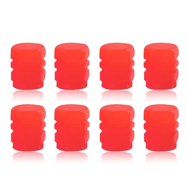 Universal Fluorescent Tire Valve Caps (4 PCS/Set)