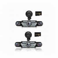 Four-record monitoring driving recorder