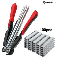 Sakerplus® Heavy Duty Hog Ring Pliers Kit