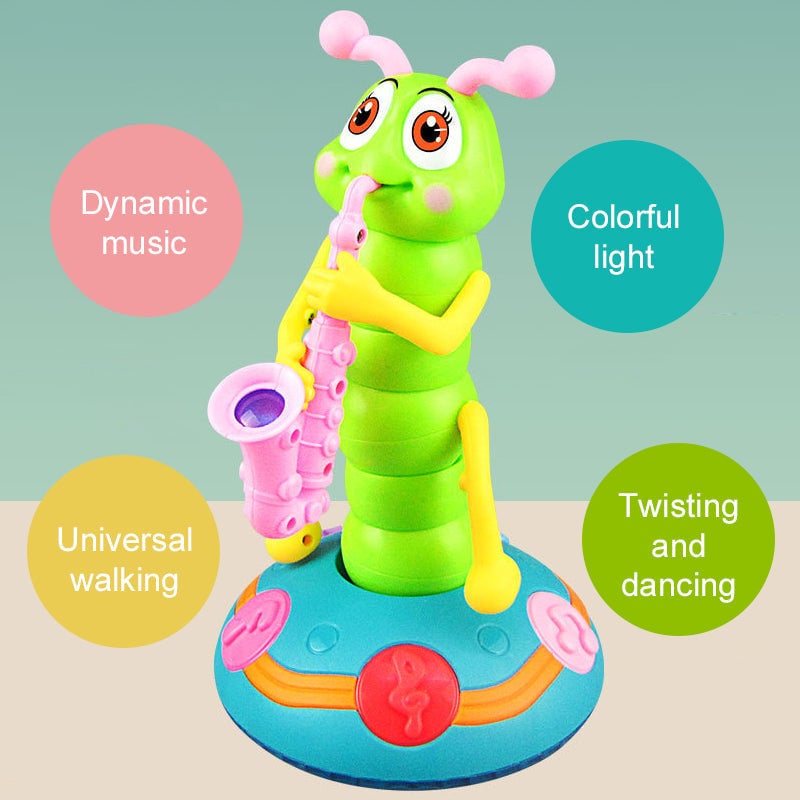 🐛Electric Caterpillar Dance Toy