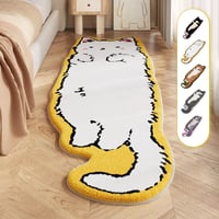 Cute Cartoon Cat Tufted Rug