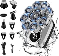 Sakerplus 6-in-1 Bald Head Shaver Kit