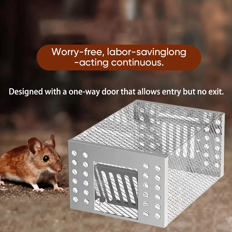 Stainless Steel Automatic Mousetrap