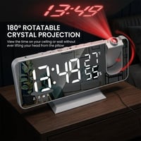 Aless™ Temperature & Humidity Multifunctional Radio Projection Alarm Clock