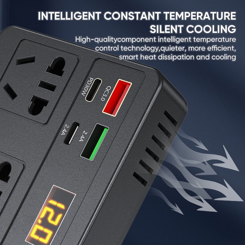 200W Car Power Inverter Charger