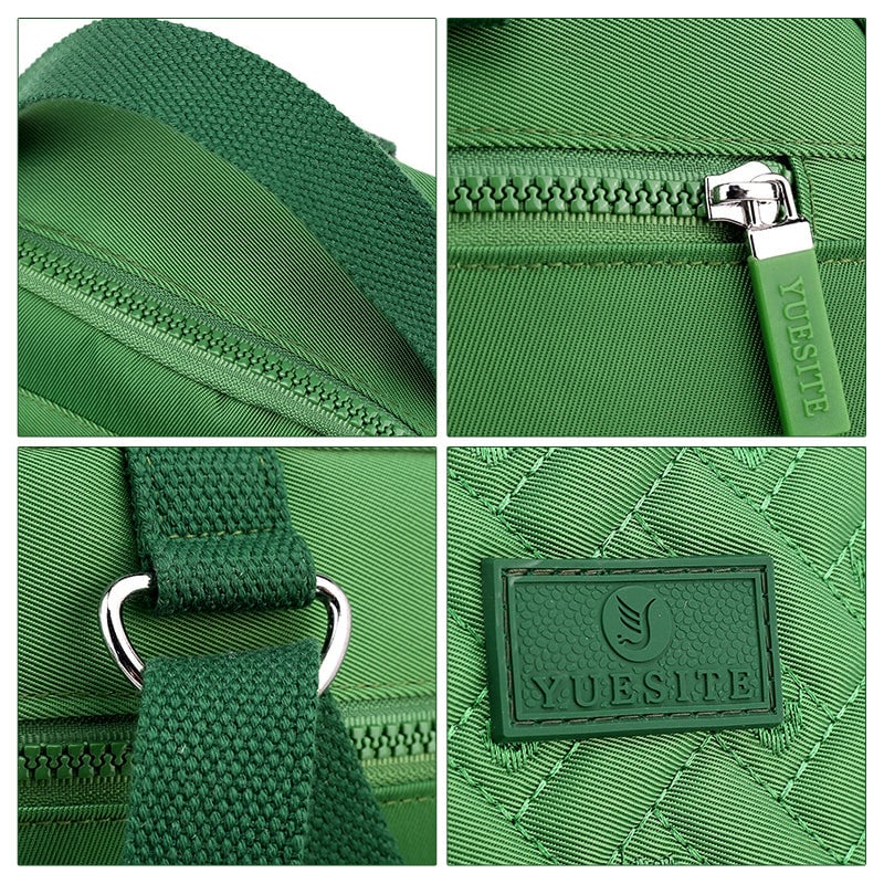 Funktioneller, leichter Nylon-Umhängetasche Mini-Rucksack für Damen