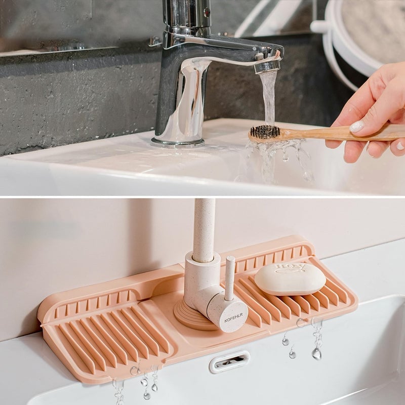 Button Silicone Faucet Drain Pad
