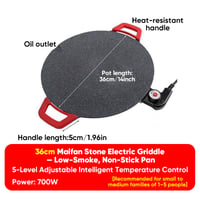 Aless™ Non-Stick Electric BBQ Grill with Temperature Control