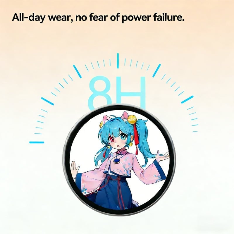Anime Smart Touch Electronic Badge