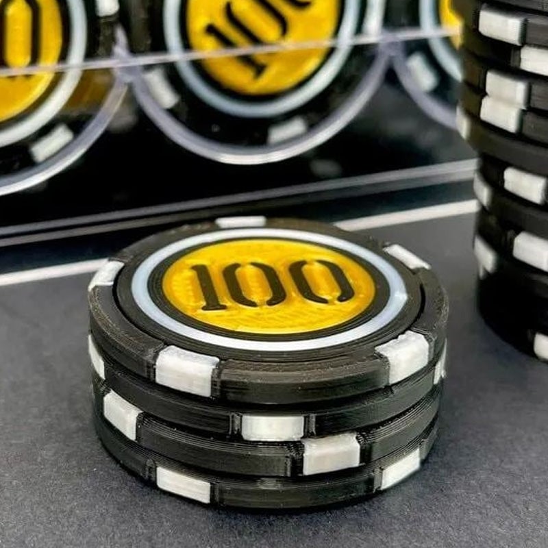 Chips Stack Magnetic Fidget Slider