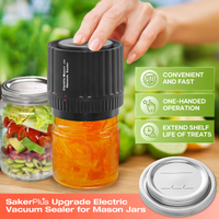 SakerPlus® Electric Mason Jar Vacuum Sealer
