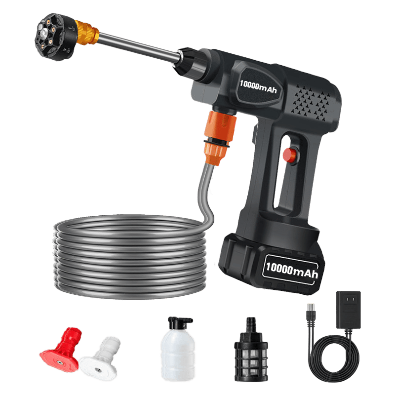 Sakerplus Nettoyeur à pression portable sans fil