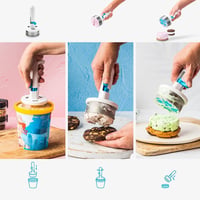 Creatieve ijstaartmaker