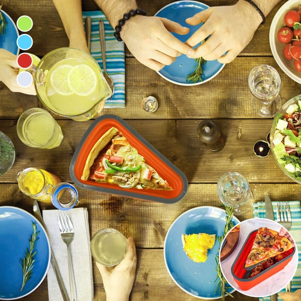 Faltbare Aufbewahrungsbox für Pizza