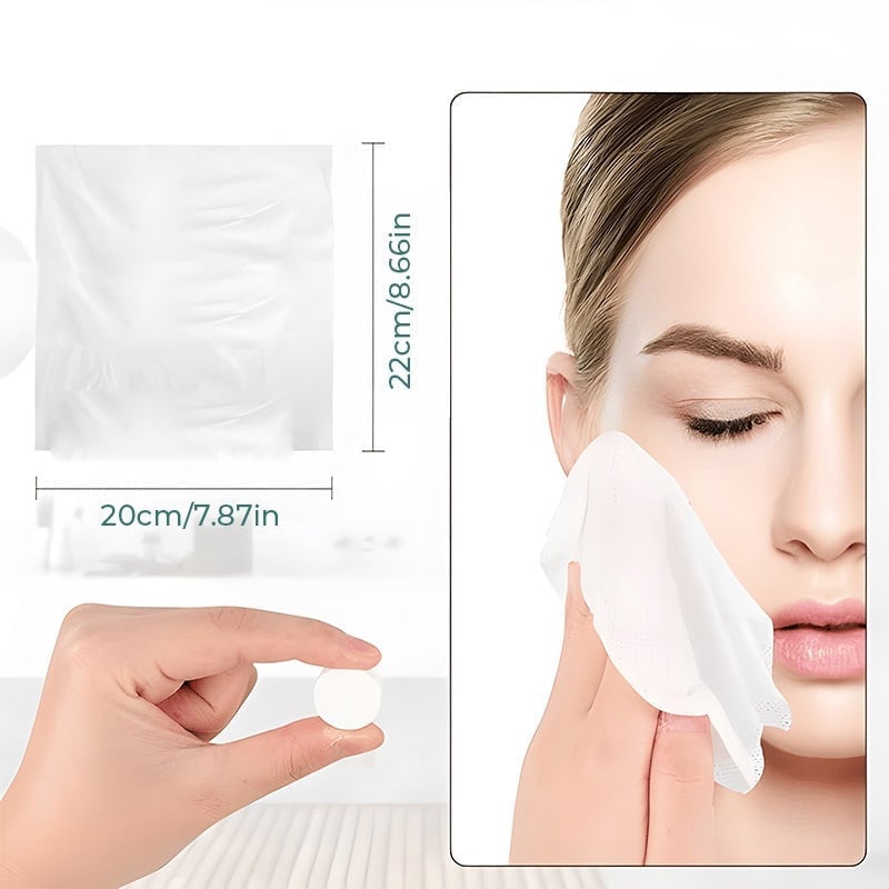 ✨ Komprimierte Handtuch-Tabletten
