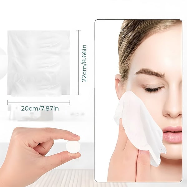 ✨ Komprimierte Handtuch-Tabletten