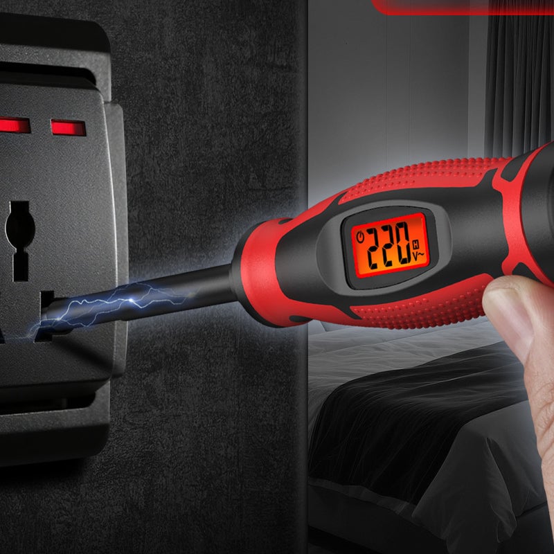 Multifunctional Screwdriver with Voltage Tester