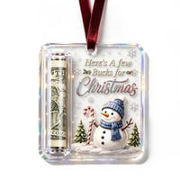 Christmas Cash Gift Ornament