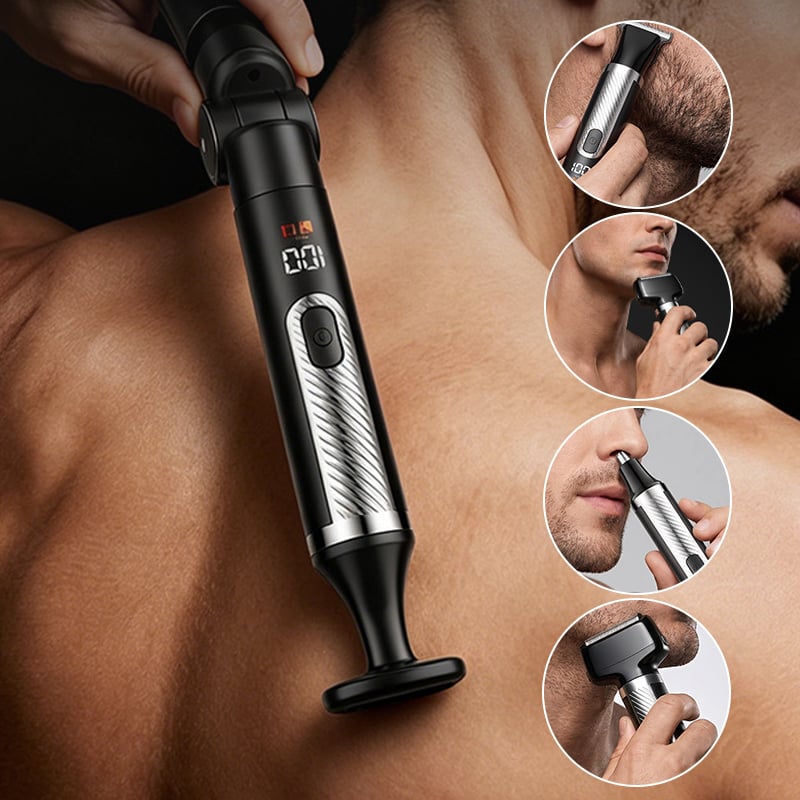 Sakerplus® Electric Back Shaver Body Grooming Kit