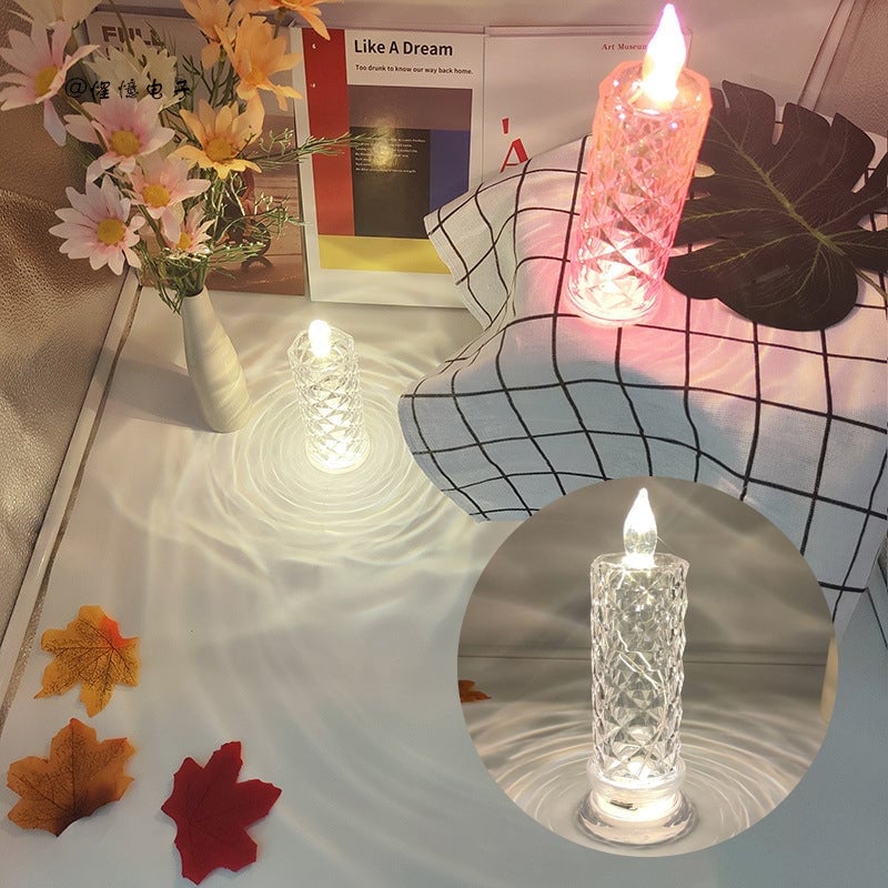 LED-Rosenlicht-Kerzenlampe