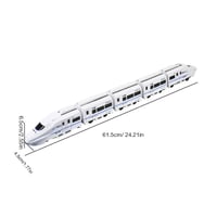 Simulated high-speed rail toys