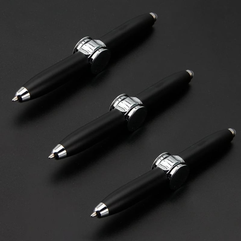 🖊️Fidget Spinner Pen with LED Light
