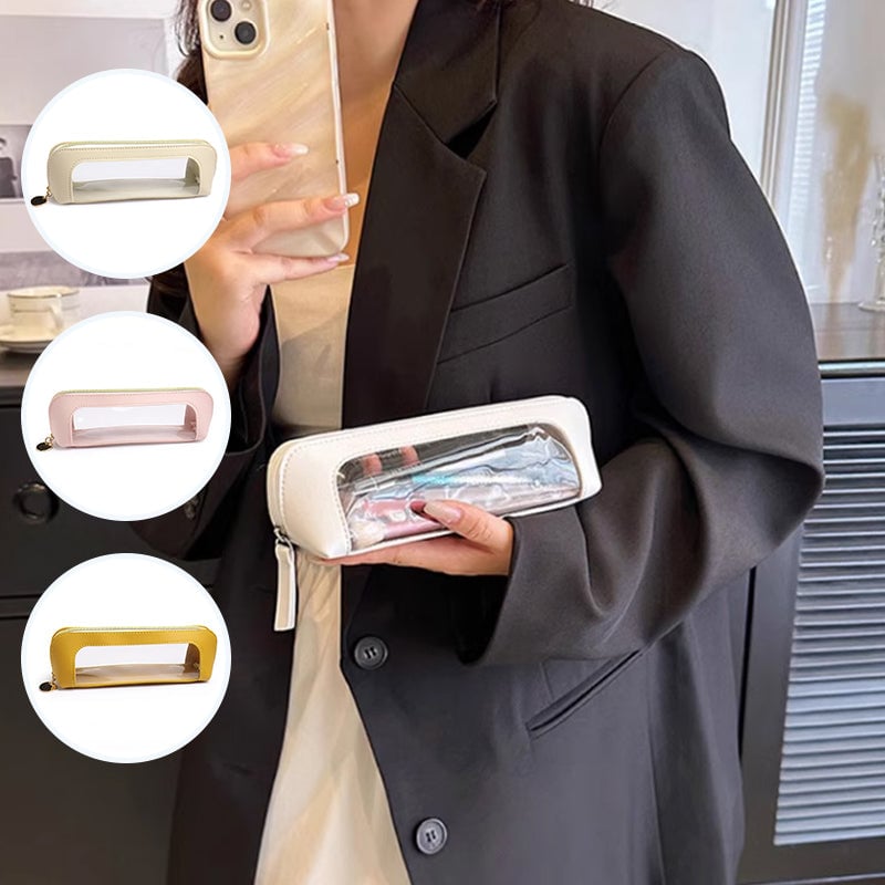 Portable Transparent Window Storage Bag